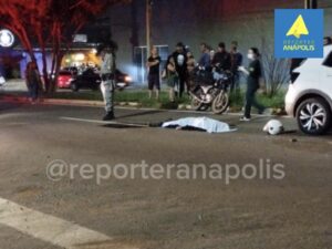 GRAVE ACIDENTE NA AVENIDA AYRTON SENNA MOBILIZA EQUIPES DE RESGATE EM ANÁPOLIS