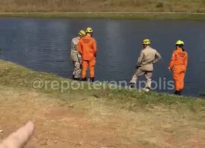 VÍDEO: CORPO DE HOMEM É ENCONTRADO NO LAGO DO PARQUE DA CIDADE EM ANÁPOLIS